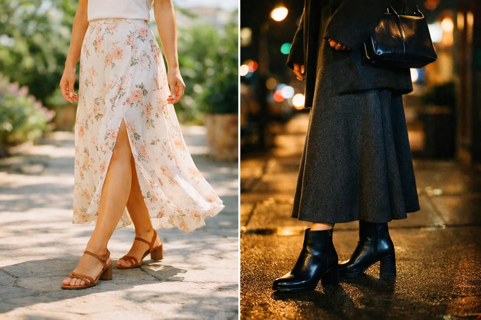 découvrez quelles chaussures porter avec une jupe longue pour être tendance en été comme en hiver. conseils mode et astuces pour assortir vos looks saisonniers avec style.