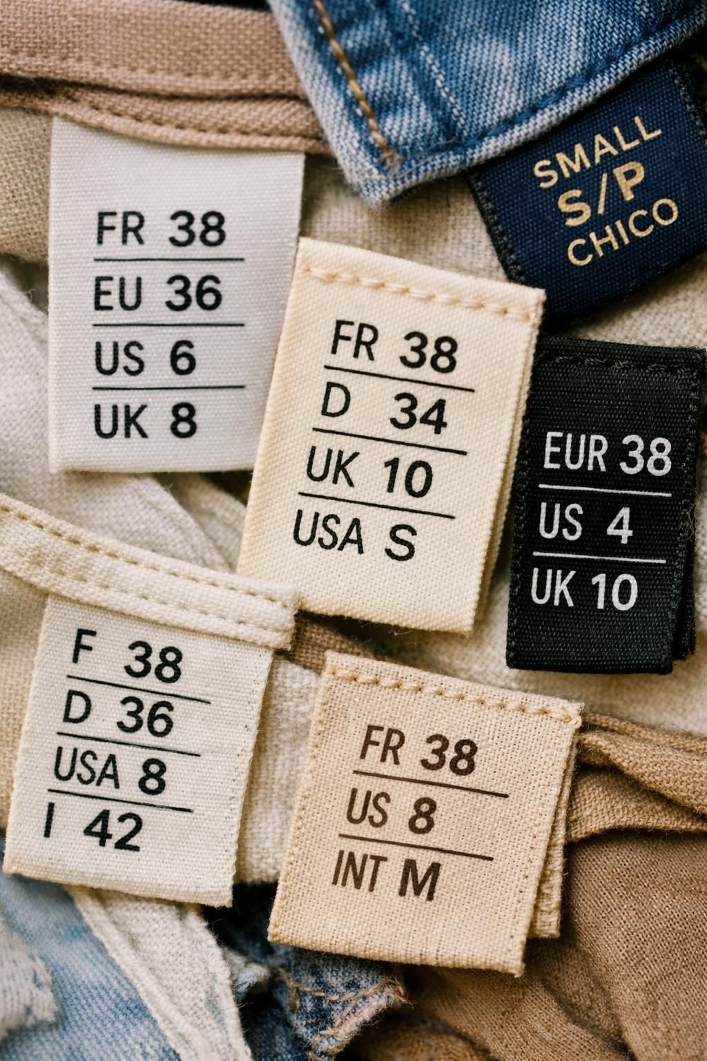 découvrez la correspondance de la taille 38 en lettre pour les marques françaises et internationales, afin de choisir la bonne taille facilement lors de vos achats.