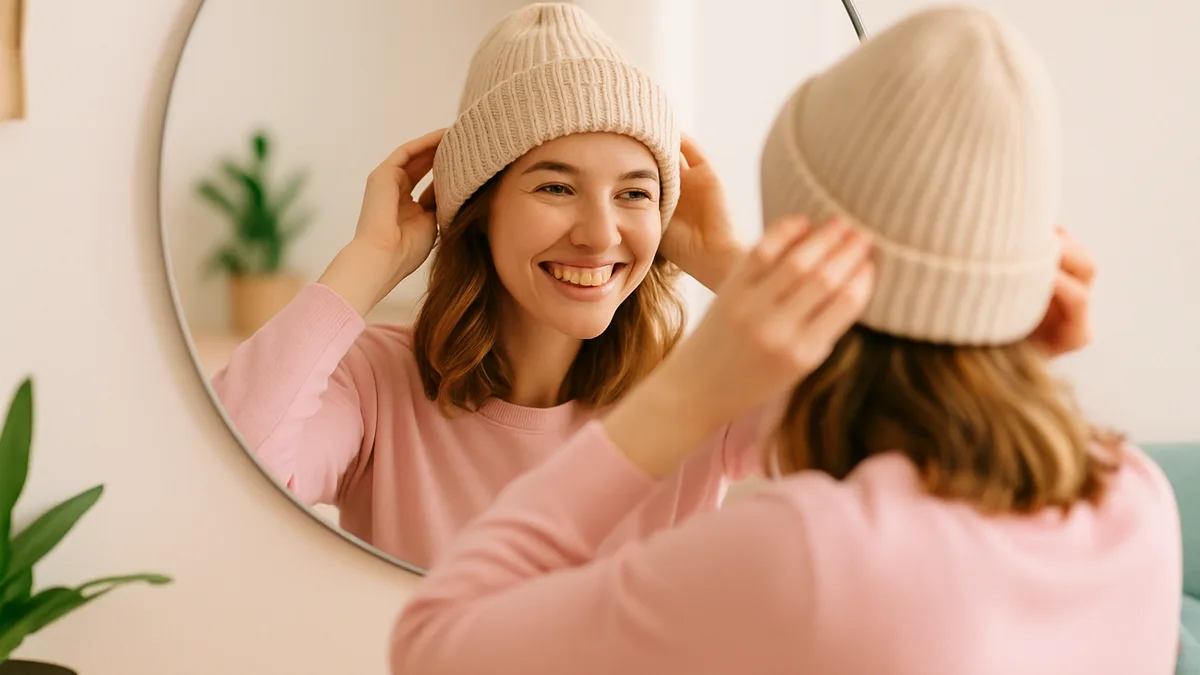 découvrez comment porter un bonnet femme en maille avec style